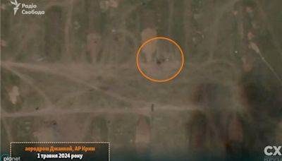 Damage at Dzhankoy airfield revealed through satellite imagery post-strike