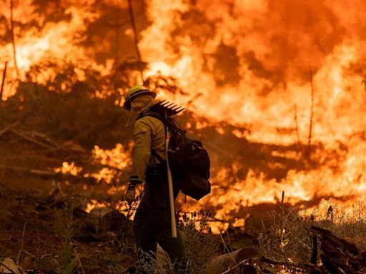 Tracking California wildfires: Latest smoke map as Park Fire continues to rage