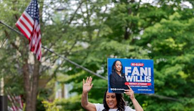 Fani Willis campaigns to keep her job — and continue prosecuting Trump