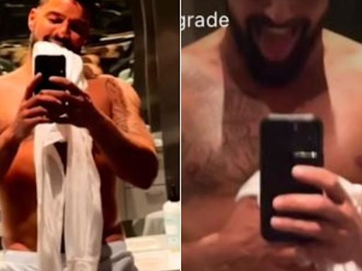 “¡Cómo te gusta hacernos sufrir!”: Ricky Martin dejó la tole tole con sensual registro en paños menores