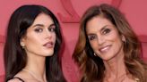 Cindy Crawford and Kaia Gerber twin in little black dresses - it's uncanny