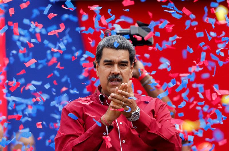 Venezuela's Maduro wins third term: electoral authority