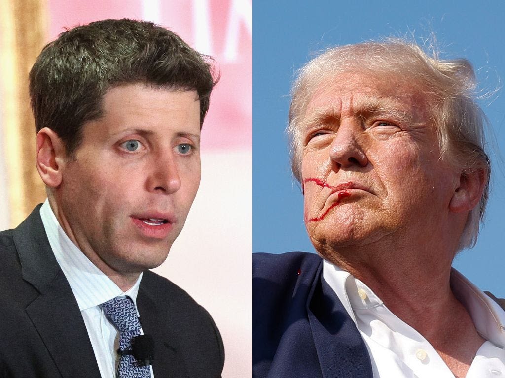Sam Altman says, post-Trump assassination attempt, that he's 'thinking a lot about what a difference an inch can make to history'