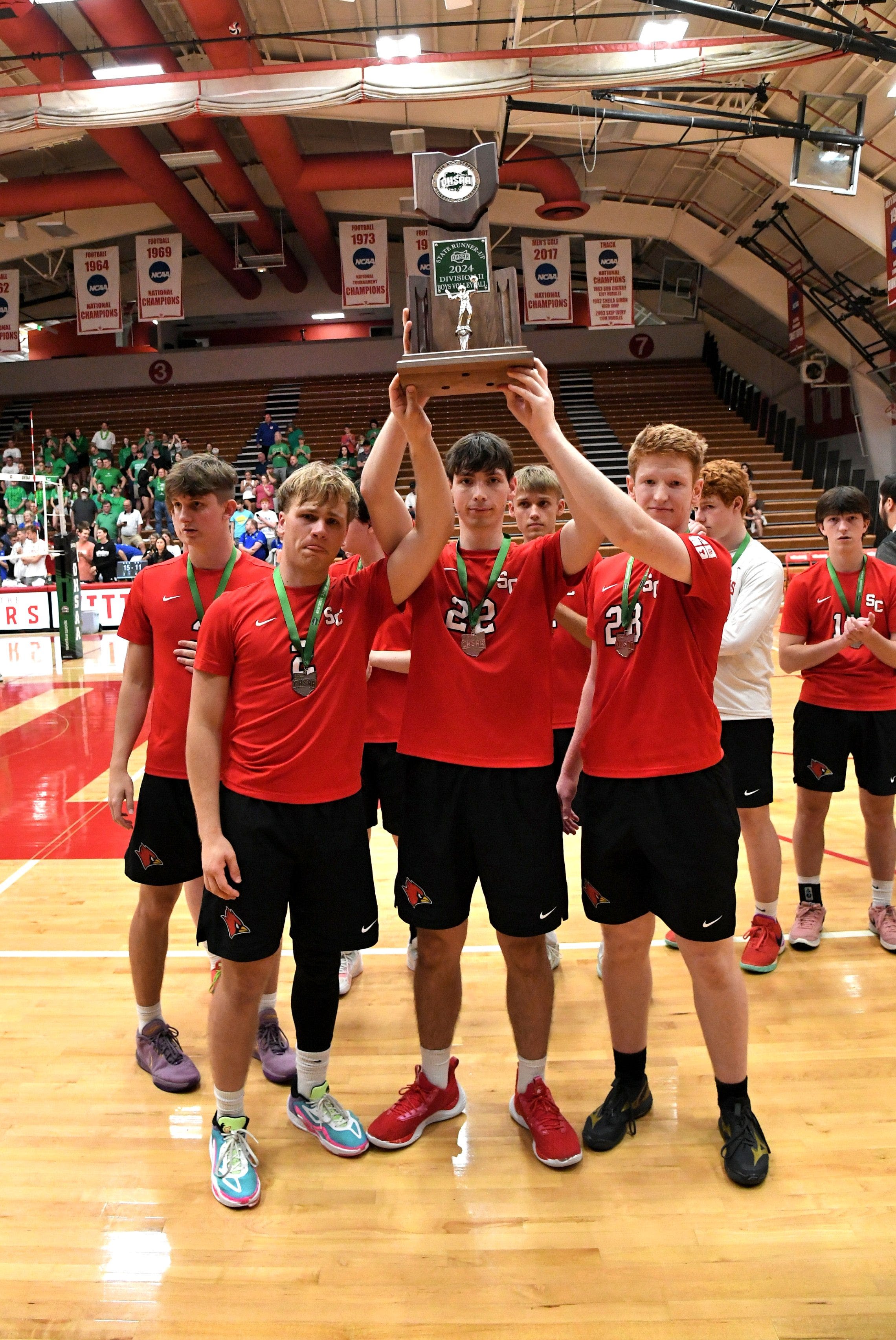 St. Charles goes 5 sets, falls to McNicholas in OHSAA boys volleyball state championship