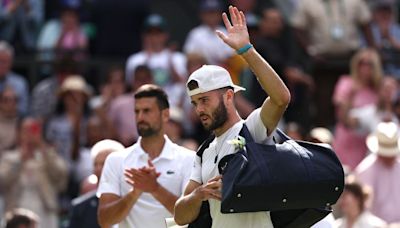 Edinburgh's Jacob Fearnley earns Djokovic's respect as star 'very glad' match didn't go to fifth set