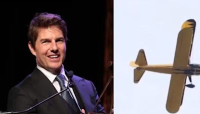 Tom Cruise aparece em novas fotos pendurado em um avião para filmagem do seu novo filme - Imirante.com