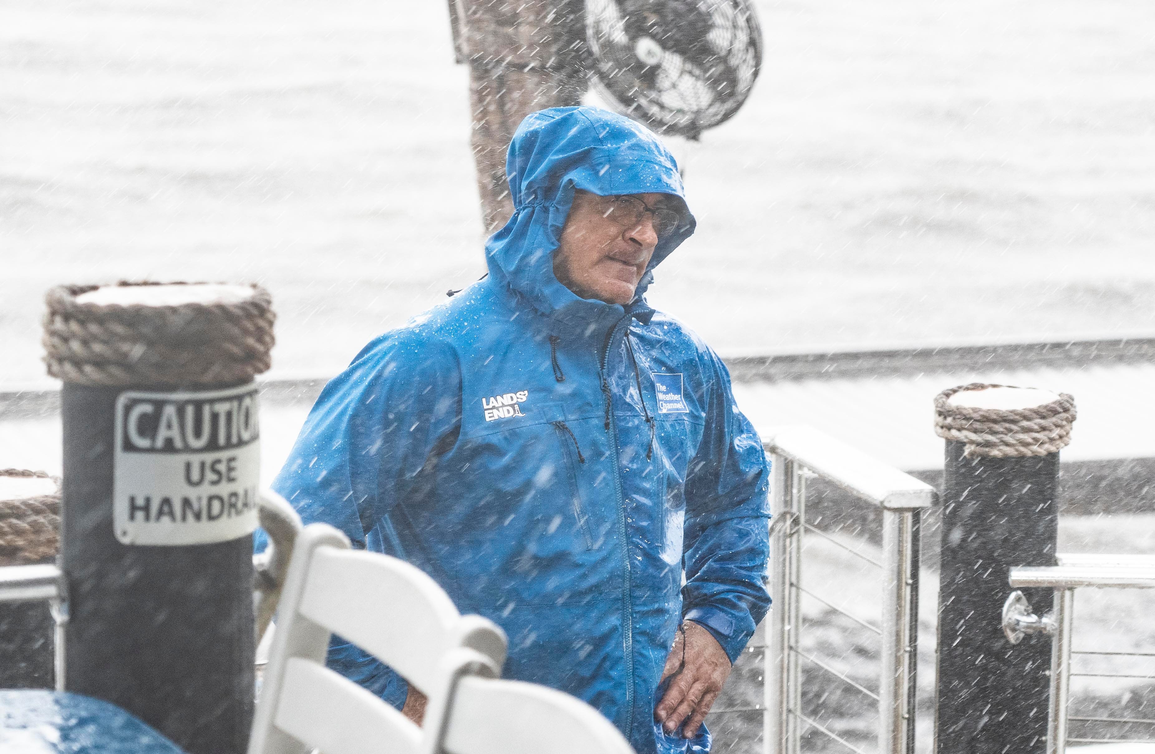 Jim Cantore is in Charleston, not a good sign as up to 30 inches of rain is forecast there