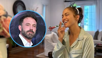 Jennifer Lopez Seemingly Snubs Ben Affleck and Goes Makeup Free in Birthday Message