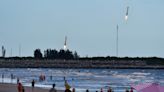 SpaceX Falcon Heavy booster landings, sonic booms wow Kennedy Space Center launch fans