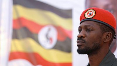 Ugandan opposition leader Bobi Wine shot in leg, his party says