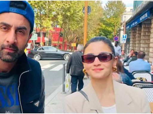 Ranbir Kapoor takes a break from his Ramayan' look on Paris vacation with Alia Bhatt | Hindi Movie News - Times of India