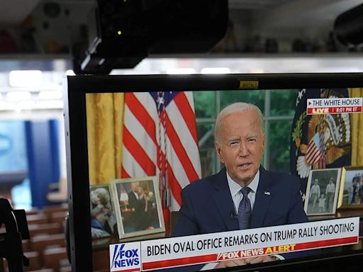 In prime-time address, Biden warns of election-year rhetoric, saying 'it's time to cool it down' - The Economic Times