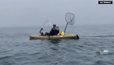 Close Shark Encounter Captured on Camera Off Half Moon Bay