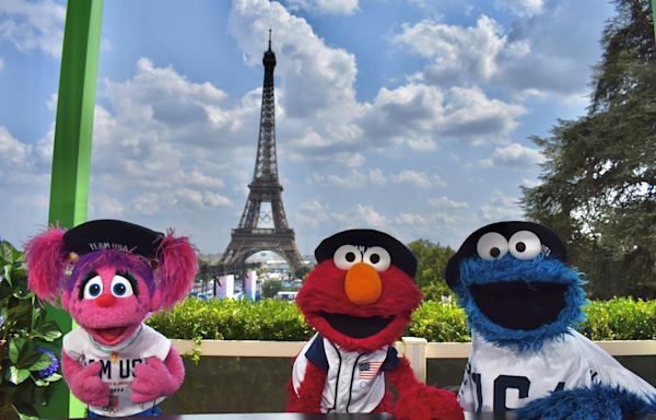 Sesame Street takes Paris: Elmo, Cookie Monster and friends cover the Olympics