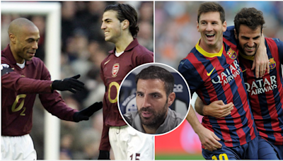 Cesc Fabregas reveals the special quality that Thierry Henry and Lionel Messi shared