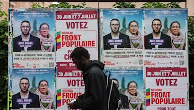 French election – live: Far-right National Rally beaten by coalition with hung parliament, says exit poll