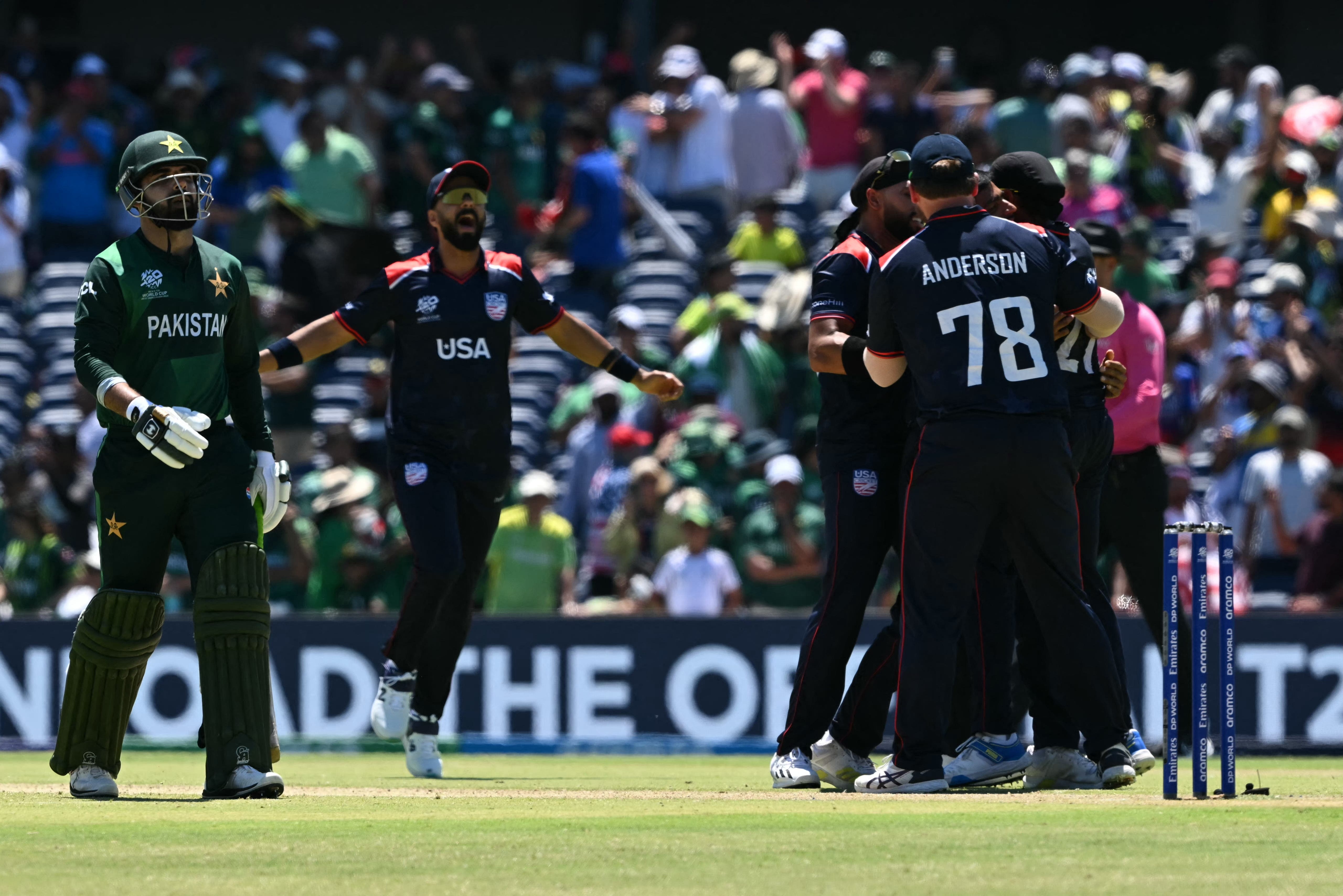 US cricket stuns Pakistan in a thrilling 'super over' match, nabs second tournament victory