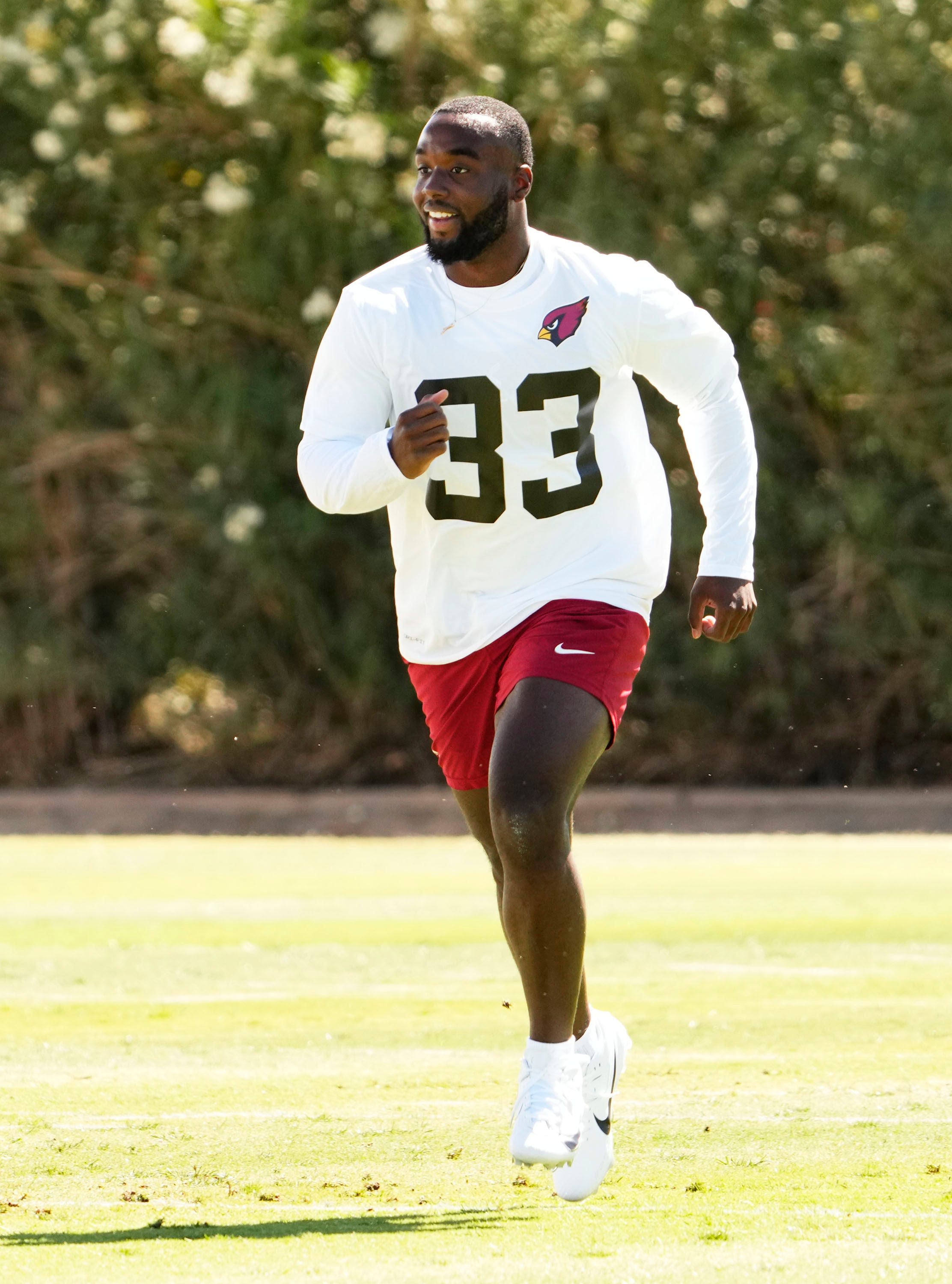 Here's why Arizona Cardinals rookie Trey Benson reminded teammates of Forrest Gump