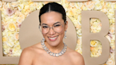 Ali Wong Looks Like Walking Art in Over-The-Top Elemental Gown