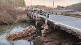 NCDOT: South Mills Gap Road bridge closed indefinitely due to flood damage