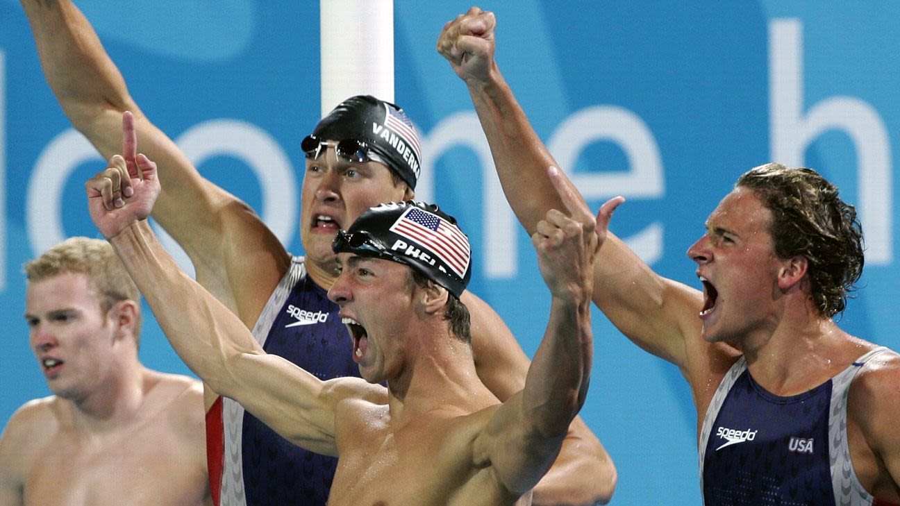 Top Olympic swimming records: Phelps, Ledecky, Dressel, more