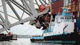 Crews will use explosives to remove Key Bridge debris from cargo ship