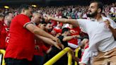 Eurocopa 2024: enfrentamiento entre hinchas de Turquía y Georgia en el estadio
