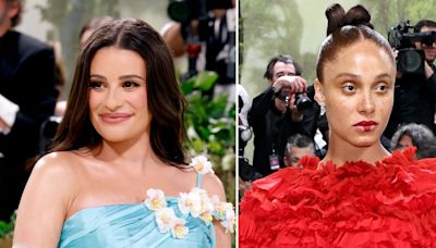 Pregnant Lea Michele, Adwoa Aboah Show Baby Bumps at Met Gala 2024