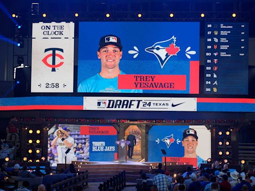 Blue Jays 'thrilled' to add college starter Trey Yesavage with 20th pick in MLB Draft