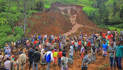 Desperate search for survivors countinues after landslides in Ethiopia; 229 confirmed dead