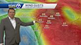 Breezy conditions with increasing storms for New Mexico