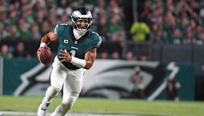 Jalen Hurts rushing yards: Eagles QB dominates with legs in 'Monday Night Football' loss