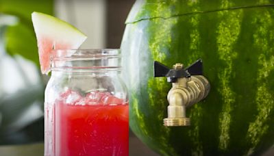 A Watermelon Keg Takes Your Backyard Party To The Next Level
