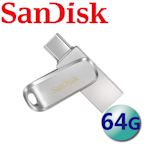 SanDisk 64GB Ultra Luxe USB Type-C USB3.2 Gen1 隨身碟 64G DDC4