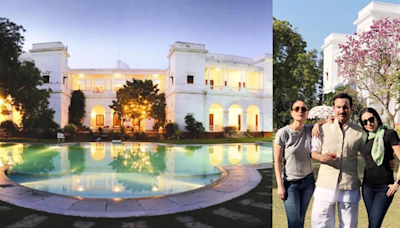 In Images | Inside Saif Ali Khan and Kareena Kapoor’s Rs 800-crore Pataudi Palace