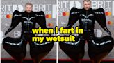 "Me When I Fart In My Wetsuit": Sam Smith's Inflatable Outfit At The BRIT Awards Is Now A Hilarious Meme