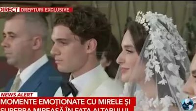 Ianis Hagi gets the Royal Wedding treatment live on Romanian TV as media go mad for Rangers star's big day