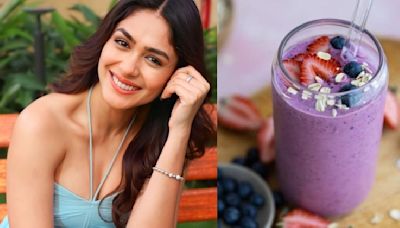 Mrunal Thakur's Favourite Berry Smoothie Recipe Will Take You Straight To Bali, Try It