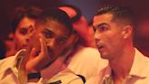Watch: Cristiano Ronaldo spared another Conor McGregor meeting as he sits with Anthony Joshua