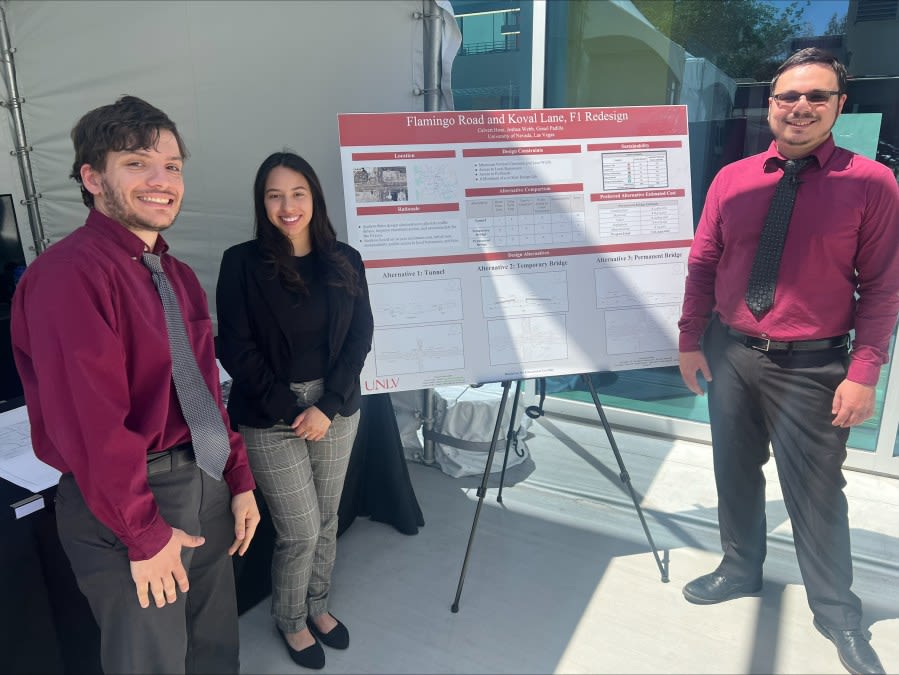 UNLV Engineers innovate for competition ahead of graduation