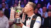 Kyren Wilson survives Jak Jones fightback to win world snooker title at Crucible