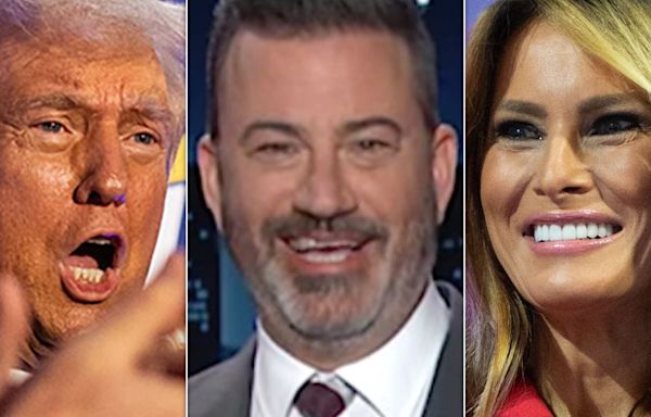 'Just Kidding!': Jimmy Kimmel Hits Trump With Scathing Reminder About Melania