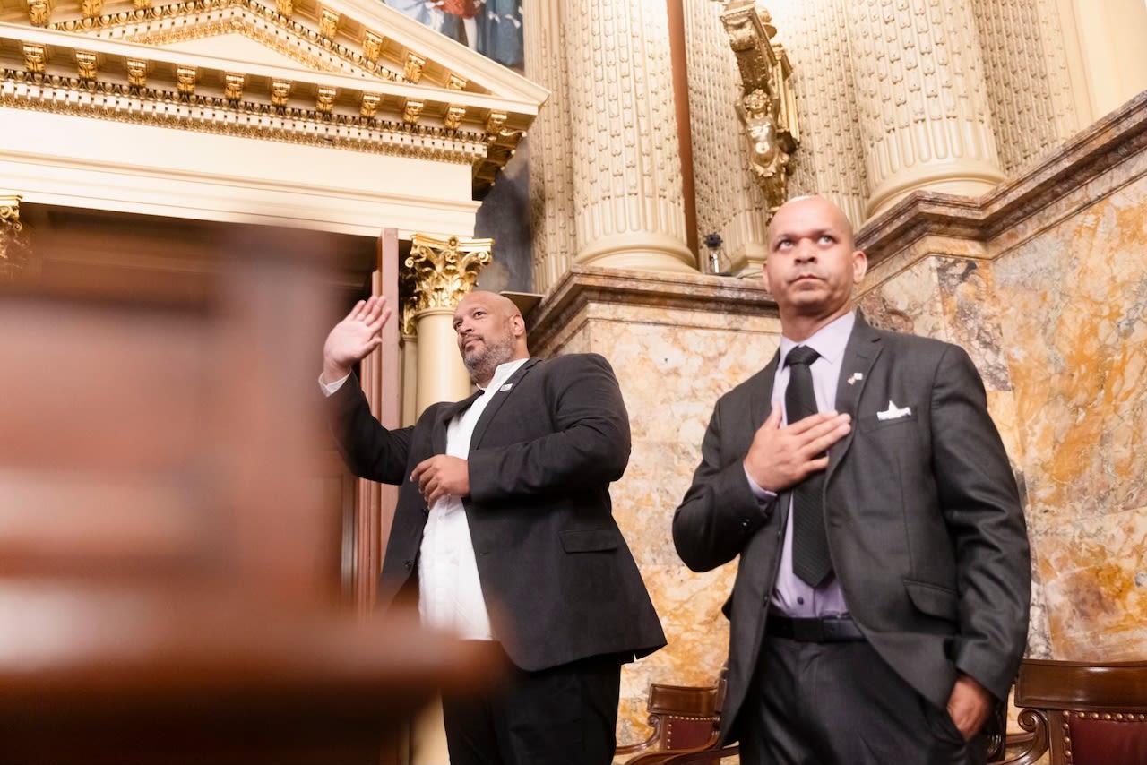 Boos, jeers for former police officers from Pa. House Republicans