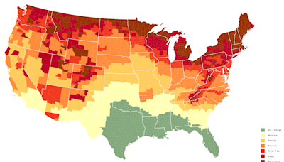 New England Fall Foliage 2024: Week-by-week forecast maps shown when each area will peak