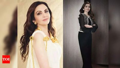 Nita Ambani redefines elegance with contemporary style - Times of India