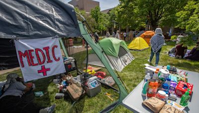 Wayne State University moves to remote classes as encampment protest tensions rise