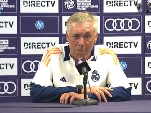 Carlo Ancelotti confirms no more signings for Real Madrid this summer