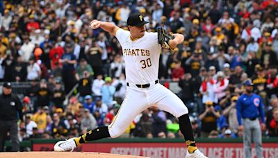 Pirates' Paul Skenes strikes out 7 Cubs over 4 innings in MLB debut