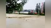 Flood waters rage outside Imola Grand Prix circuit as F1 race cancelled