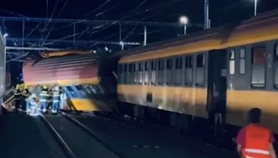 捷克2火車正面對撞 釀至少4死逾20傷